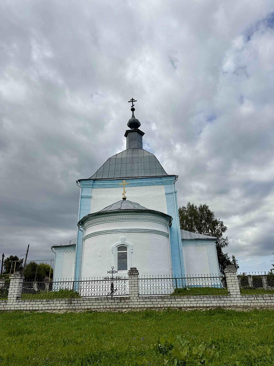 фасады. Церковь иконы Божией Матери "Всех скорбящих Радость", Большие Печерки (Шатковский район, Нижегородская область)
