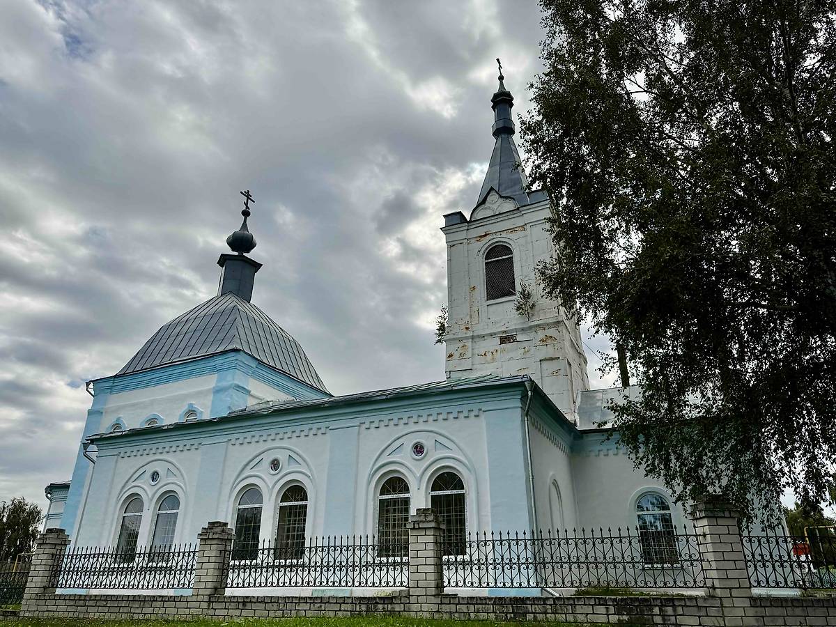 фасады. Церковь иконы Божией Матери "Всех скорбящих Радость", Большие Печерки (Шатковский район, Нижегородская область)