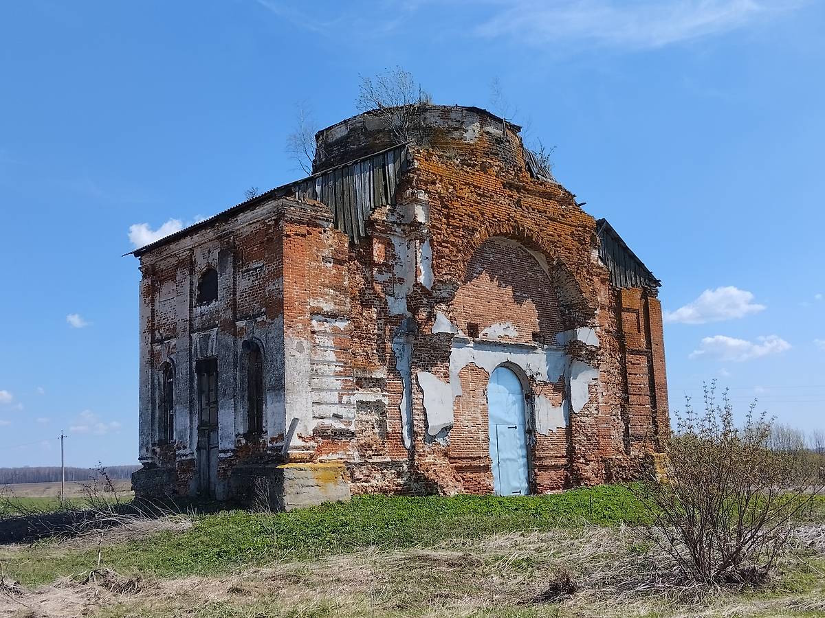 фасады. Церковь Воздвижения Креста Господня, Анненково (Шатковский район, Нижегородская область)