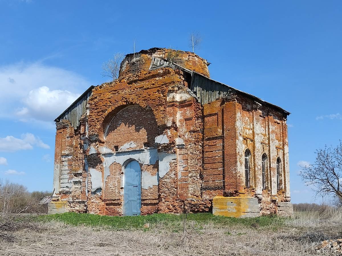 фасады. Церковь Воздвижения Креста Господня, Анненково (Шатковский район, Нижегородская область)