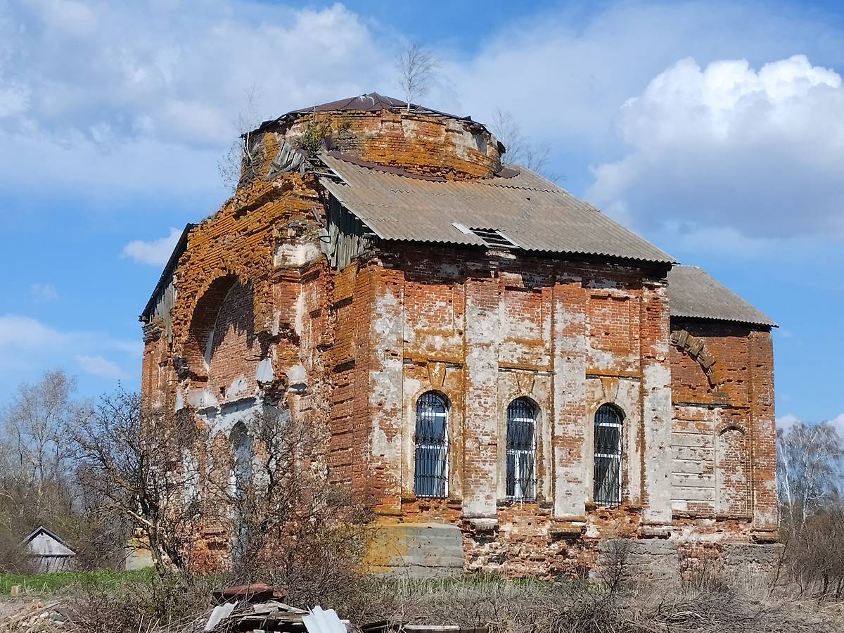 фасады. Церковь Воздвижения Креста Господня, Анненково (Шатковский район, Нижегородская область)