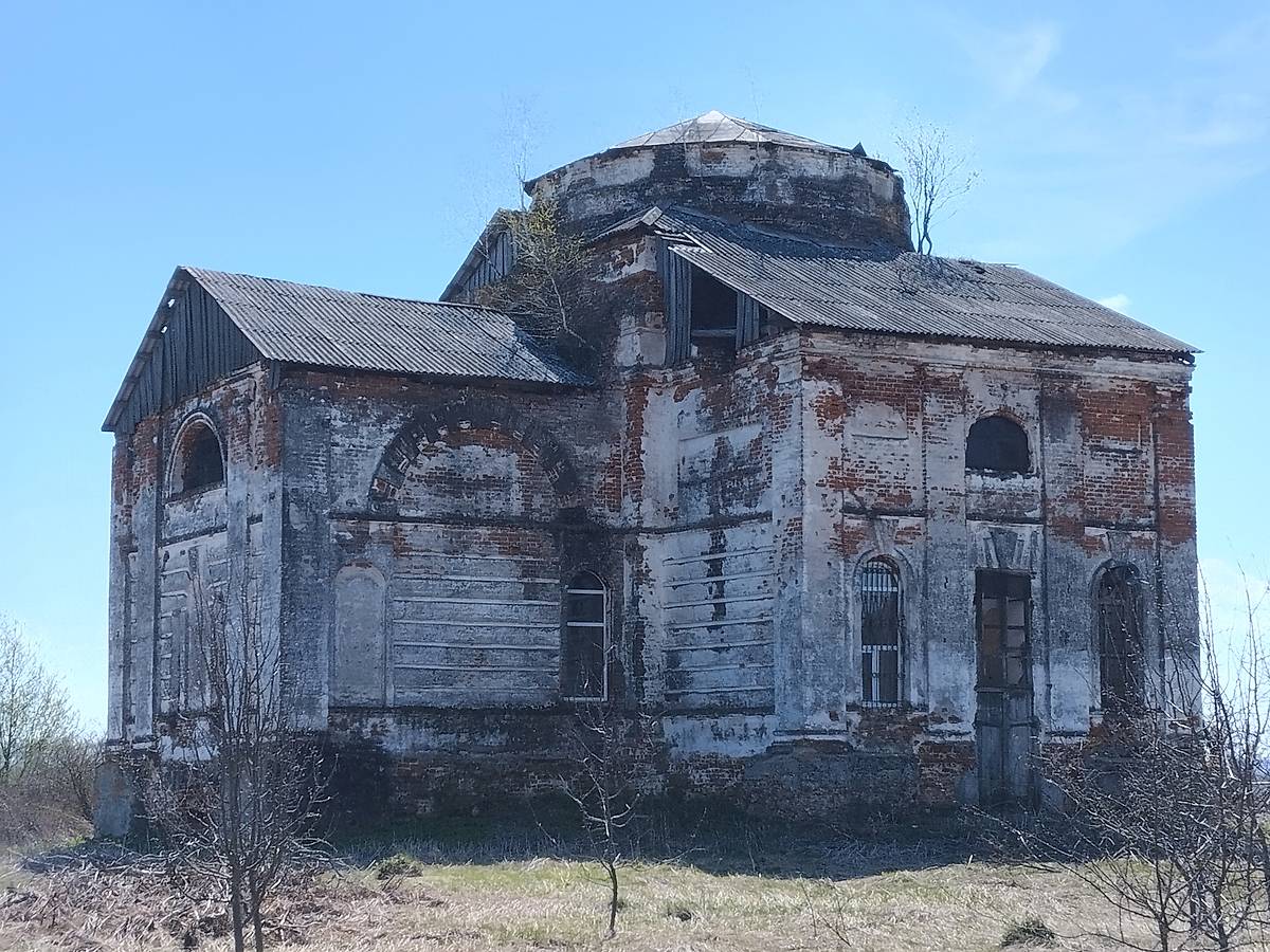 фасады. Церковь Воздвижения Креста Господня, Анненково (Шатковский район, Нижегородская область)