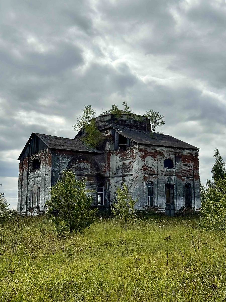 фасады. Церковь Воздвижения Креста Господня, Анненково (Шатковский район, Нижегородская область)