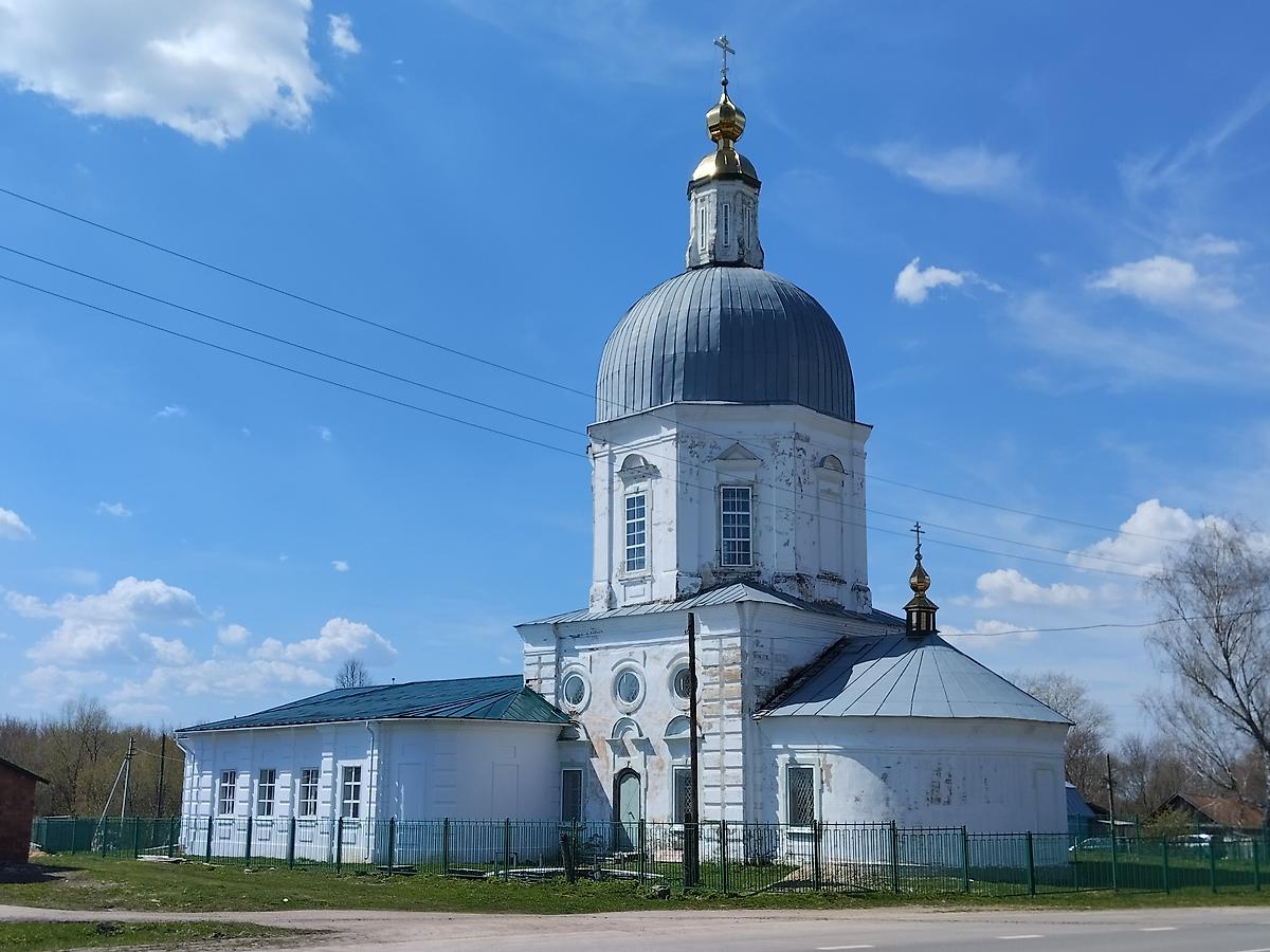 фасады. Церковь Троицы Живоначальной, Шарапово (Шатковский район, Нижегородская область)