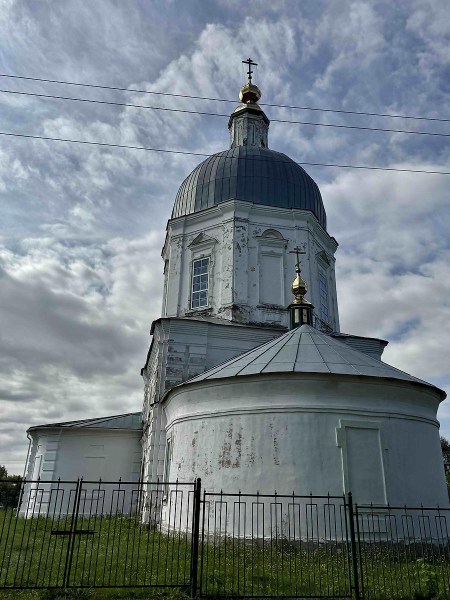 фасады. Церковь Троицы Живоначальной, Шарапово (Шатковский район, Нижегородская область)