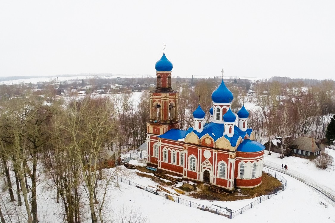 Покров Майдан. Церковь Покрова Пресвятой Богородицы. фасады