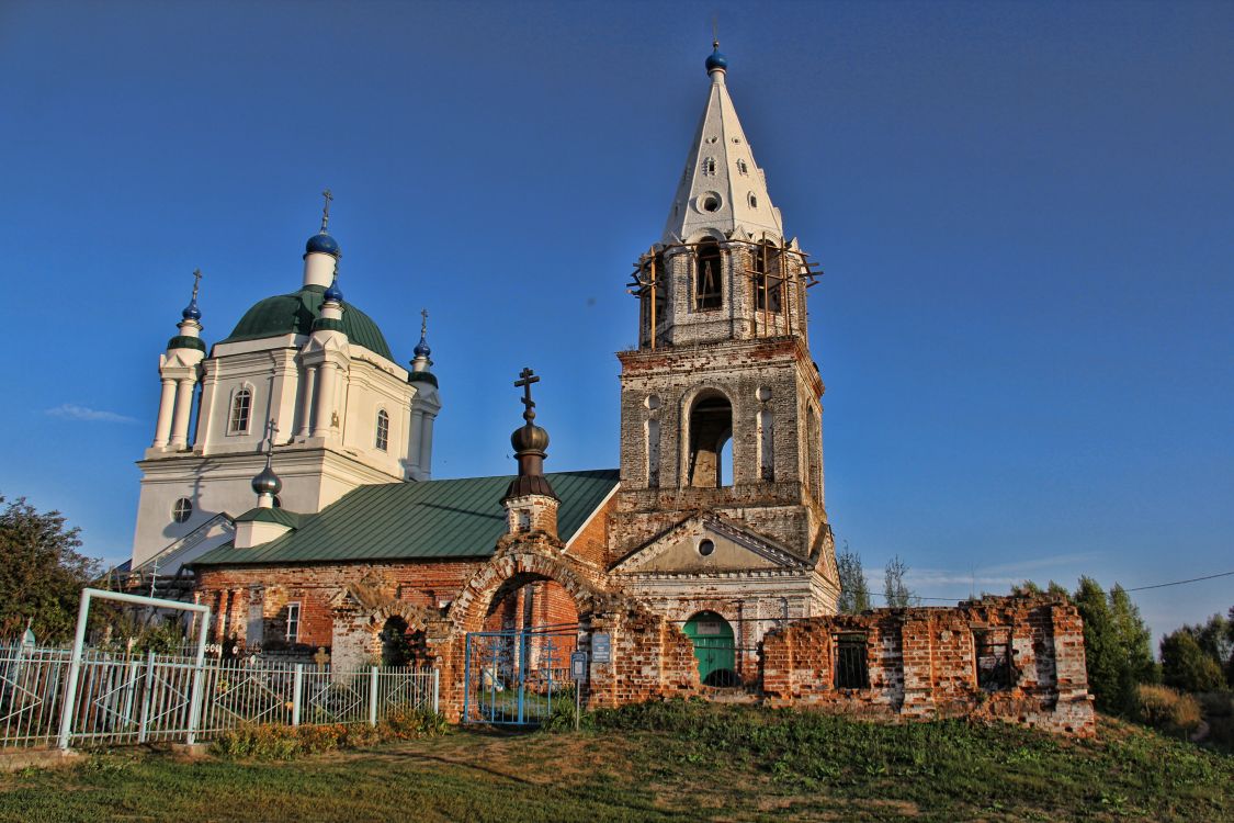 Церковь Рождества Христова, Петровка (Лысковский район, Нижегородская область). фасады
