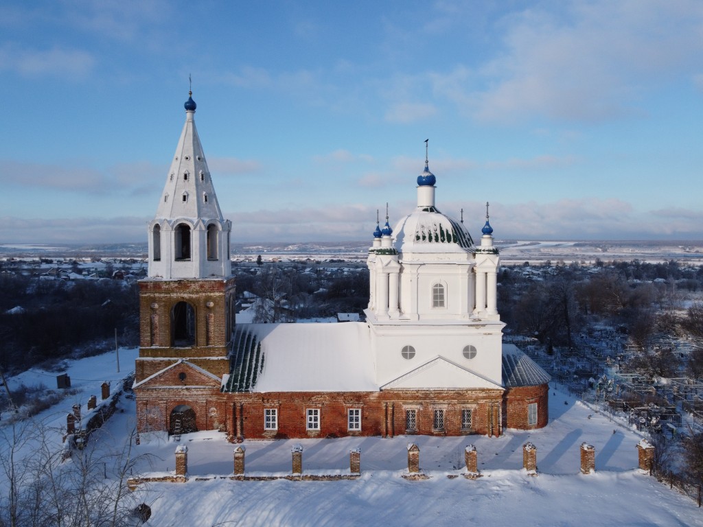 Церковь Рождества Христова, Петровка (Лысковский район, Нижегородская область). фасады