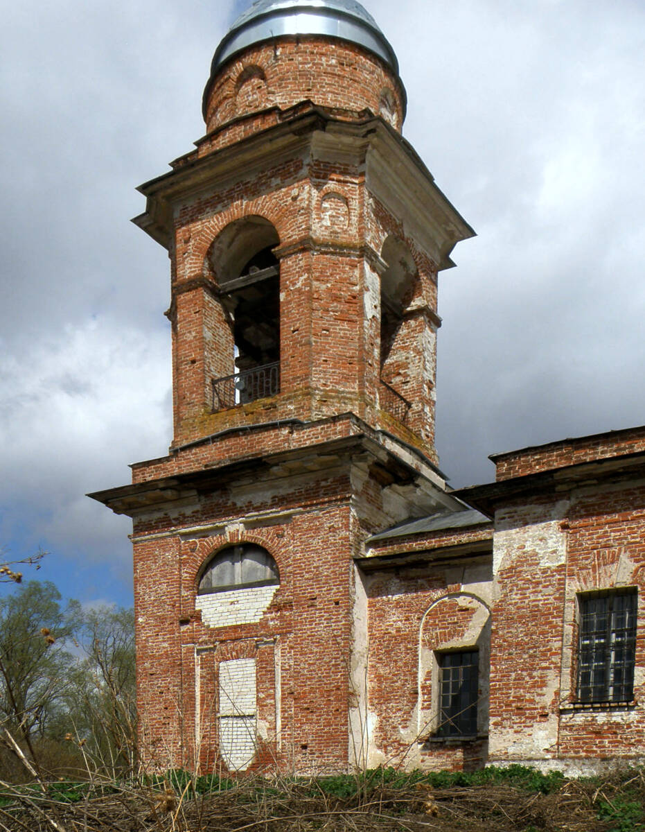 Церковь Рождества Христова, Быковка (Воротынский район, Нижегородская область). архитектурные детали, Колокольня, вид с юго-востока