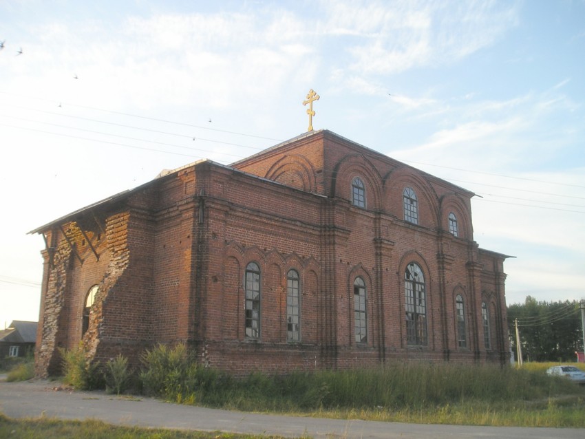 Владимирское. Церковь Николая Чудотворца. фасады