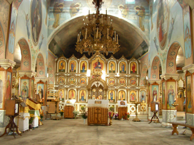 Магнитогорск. Церковь Михаила Архангела. интерьер и убранство