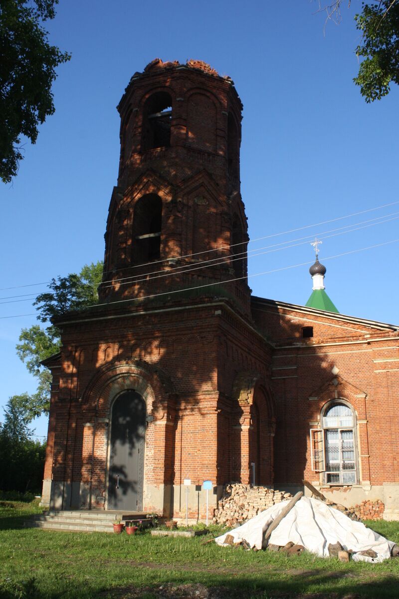 Церковь Воздвижения Креста Господня, Клекотки (Скопинский район и г. Скопин, Рязанская область). фасады