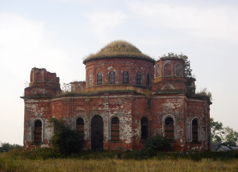 Церковь Троицы Живоначальной, Троице-Орловка (Скопинский район и г. Скопин, Рязанская область). фасады, Фотограф Российский Михаил Анатольевич