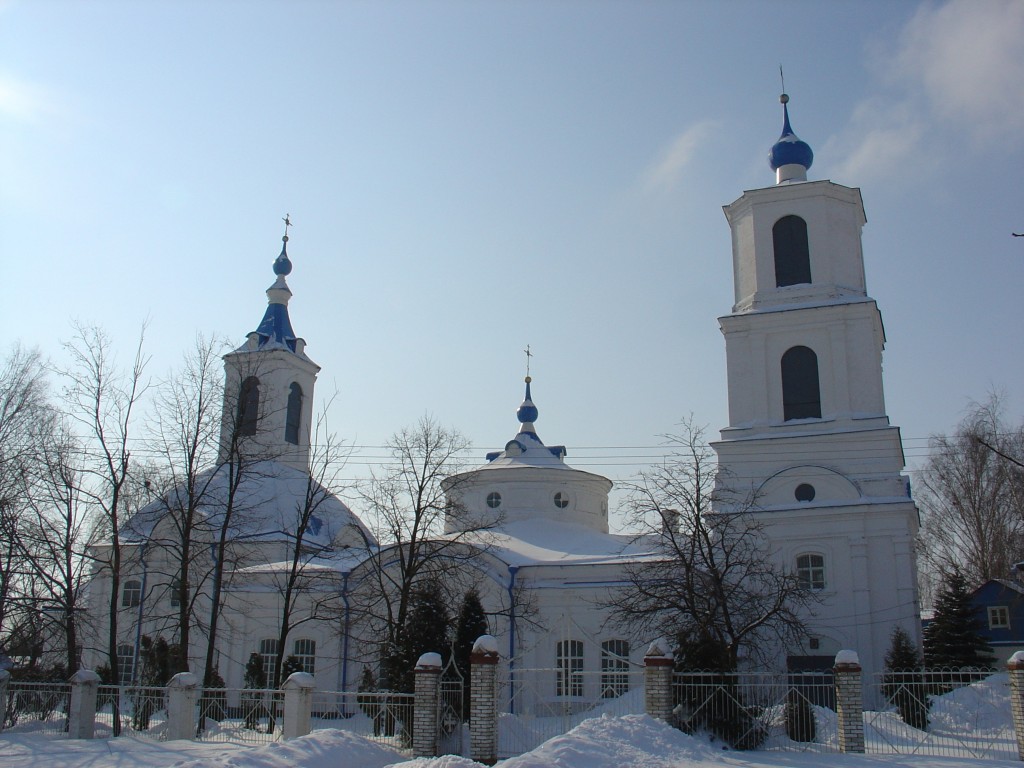 Церковь Богоявления Господня, Хитровщина (Кимовский район, Тульская область). фасады