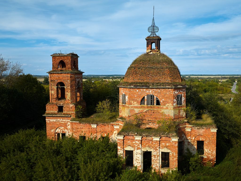 Церковь Воскресения Христова, Нагиши (Скопинский район и г. Скопин, Рязанская область). фасады