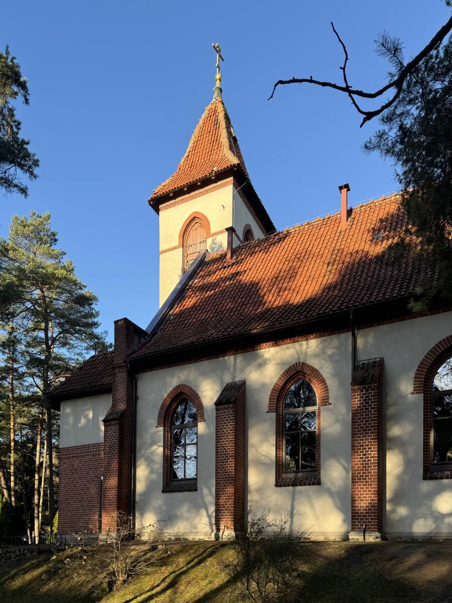 Церковь Серафима Саровского, Светлогорск (Светлогорский городской округ, Калининградская область). архитектурные детали, Колокольня