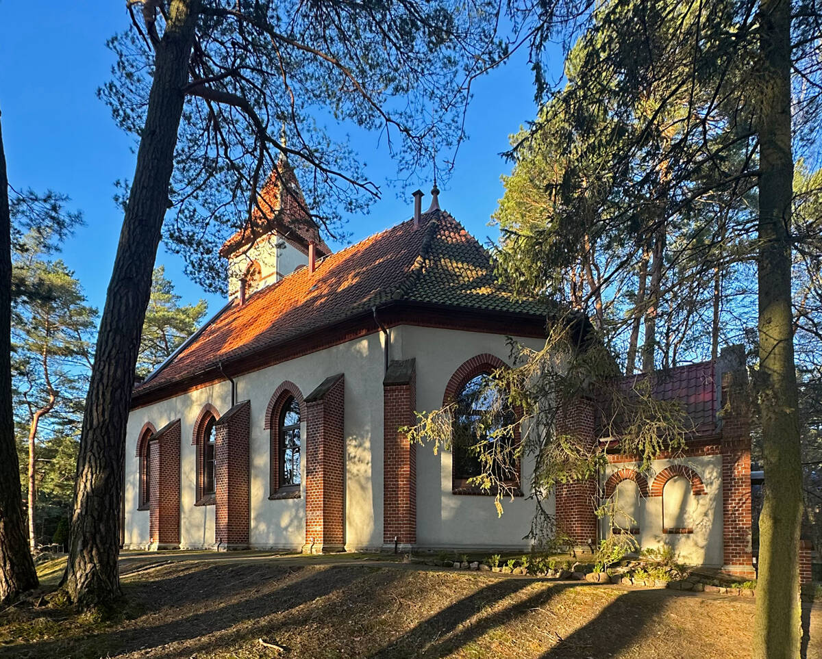 Церковь Серафима Саровского, Светлогорск (Светлогорский городской округ, Калининградская область). фасады, Вид с востока