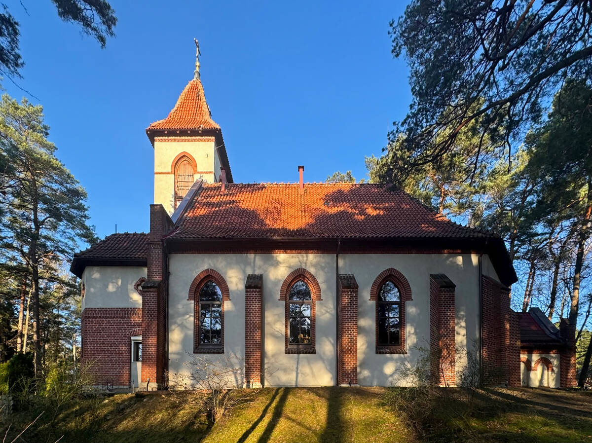 Церковь Серафима Саровского, Светлогорск (Светлогорский городской округ, Калининградская область). фасады, Вид с юго-востока