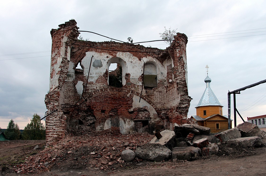 Сосновка. Церковь Благовещения Пресвятой Богородицы. фасады