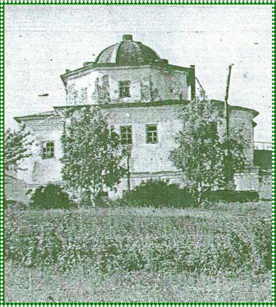 архивная фотография. Церковь Благовещения Пресвятой Богородицы, Сосновка (Вологодский район, Вологодская область)