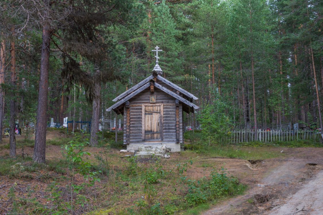 Часовня Трифона мученика, Шалговаара (Медвежьегорский район, Республика Карелия). фасады, Вид с запада