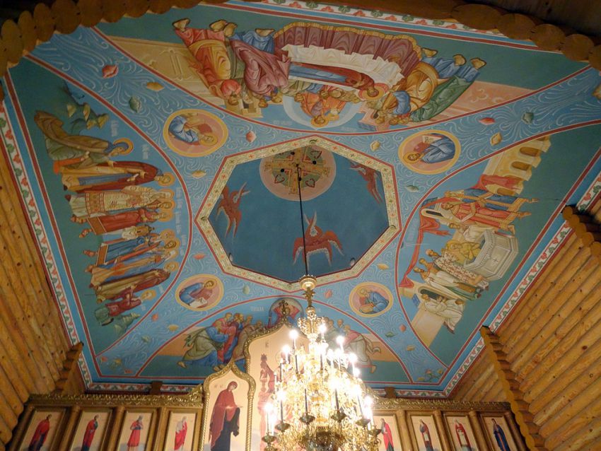 Церковь Владимира равноапостольного, Тула (Тула, город, Тульская область). интерьер и убранство, Роспись в храме