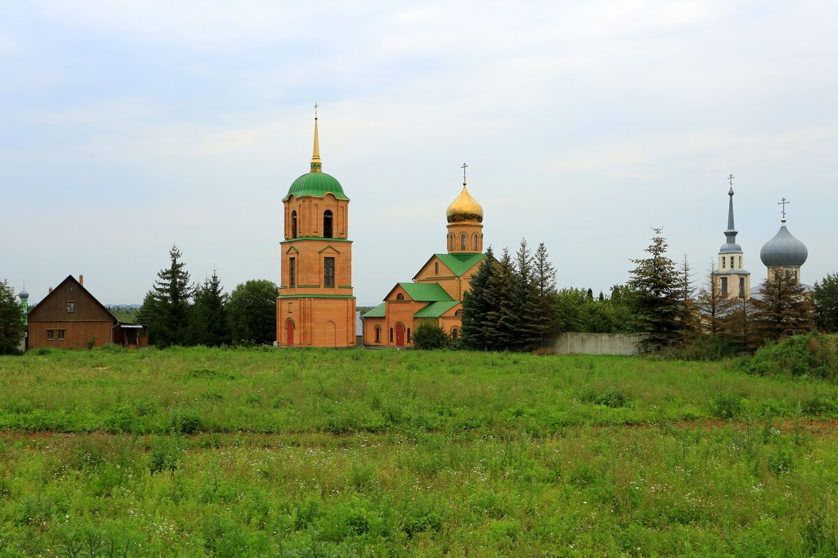 Казанский женский монастырь, Колюпаново (Алексинский район и пос. Новогуровский, Тульская область). фасады
