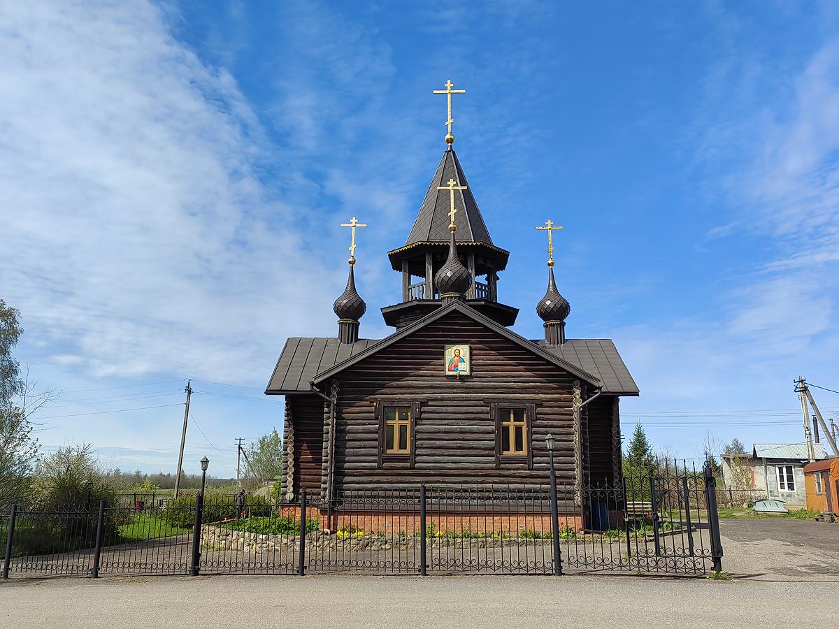 фасады. Церковь "Взыскание погибших" и "Всех скорбящих Радость" икон Божией Матери, Чурилково (Ярославский район, Ярославская область)