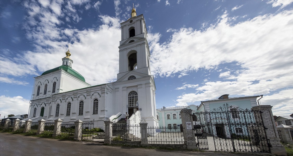 Кафедральный собор Вознесения Господня, Павлово (Павловский район, Нижегородская область). фасады