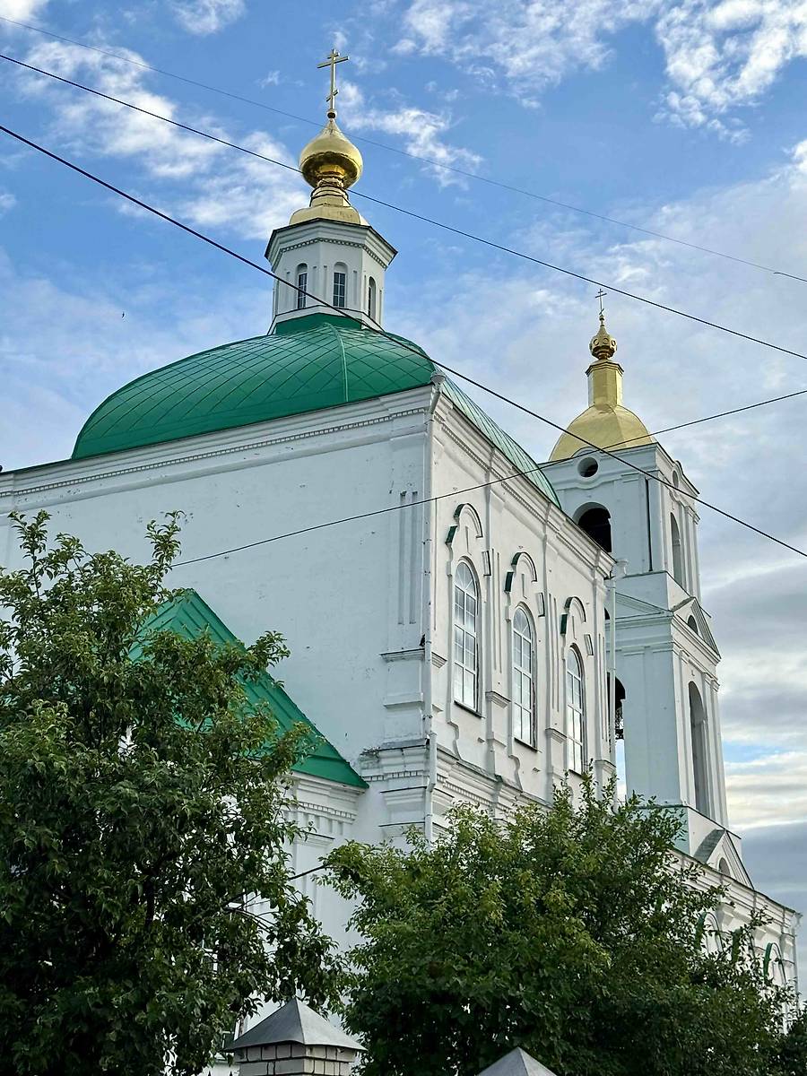 архитектурные детали. Кафедральный собор Вознесения Господня, Павлово (Павловский район, Нижегородская область)