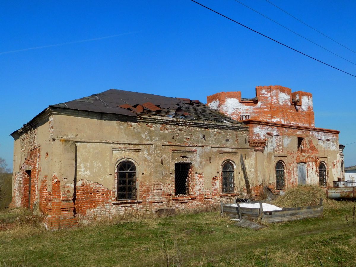 Толба. Церковь Димитрия Солунского. фасады