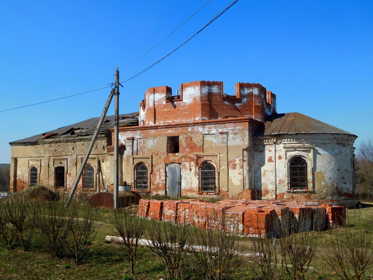 Церковь Димитрия Солунского, Толба (Сергачский район, Нижегородская область). фасады