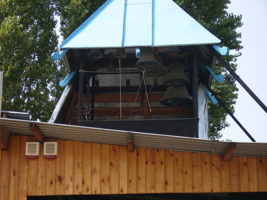 Церковь Покрова Пресвятой Богородицы (временная), Краснодар (Краснодар, город, Краснодарский край). художественные фотографии, Звонница