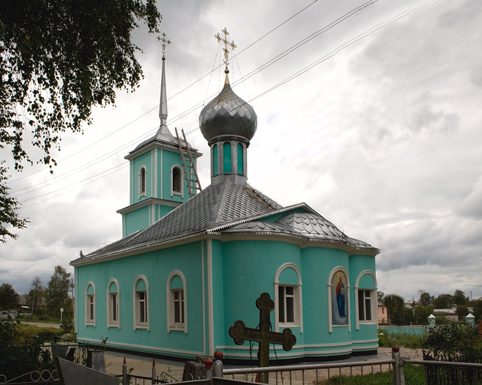 Грязовец. Церковь Корнилия Комельского. фасады, Вид с юго-востока