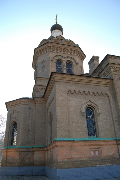 Самарканд. Собор Алексия, митрополита Московского. архитектурные детали, Алтарная часть. Вид с северо-востока