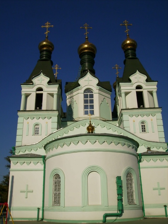 Церковь Троицы Живоначальной, Ростов-на-Дону (Ростов-на-Дону, город, Ростовская область). общий вид в ландшафте