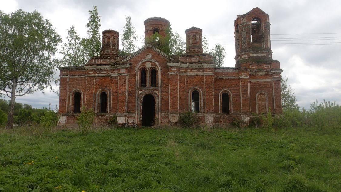 Церковь Смоленской иконы Божией Матери, Нершево (Вачский район, Нижегородская область). фасады