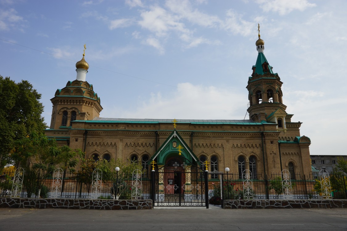 Самарканд. Собор Алексия, митрополита Московского. фасады