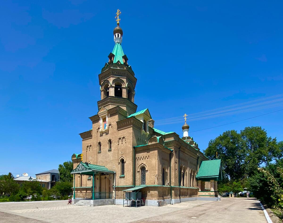 Собор Алексия, митрополита Московского, Самарканд (Узбекистан, Прочие страны). фасады, Вид с юга