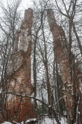 Церковь Покрова Пресвятой Богородицы, Колокольня (вид с востока)<br>, Покровское- на-Ухре, урочище, Даниловский район, Ярославская область