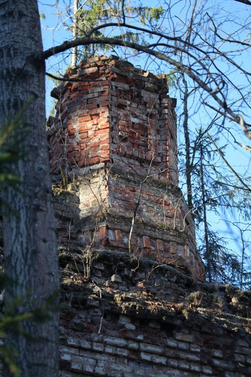 Церковь Покрова Пресвятой Богородицы, Покровское- на-Ухре, урочище (Даниловский район, Ярославская область). архитектурные детали