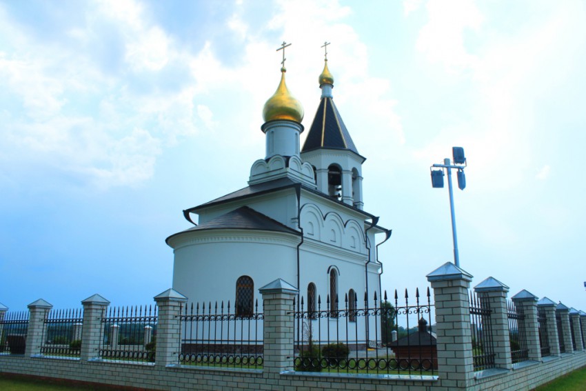 Конюхово. Церковь Алексия Зосимовского. фасады, Вид с северо-востока