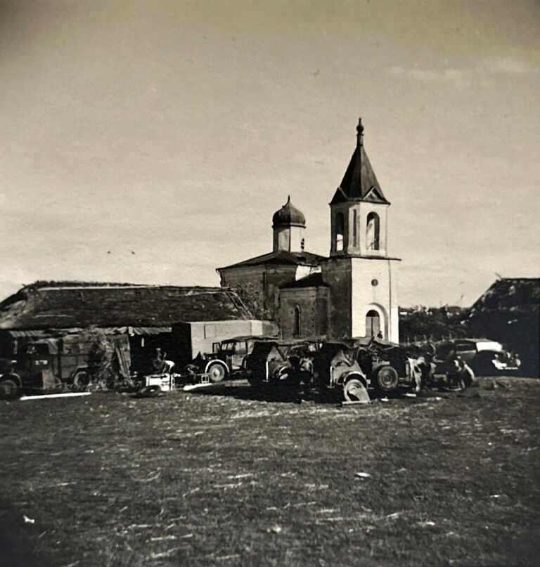 Церковь Троицы Живоначальной, Алешня (Дубровский район, Брянская область). архивная фотография, Фото с аукциона e-bay.de     