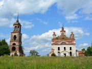 Церковь Успения Пресвятой Богородицы, Общий вид с юга<br>, Бежицы, Бежецкий район, Тверская область