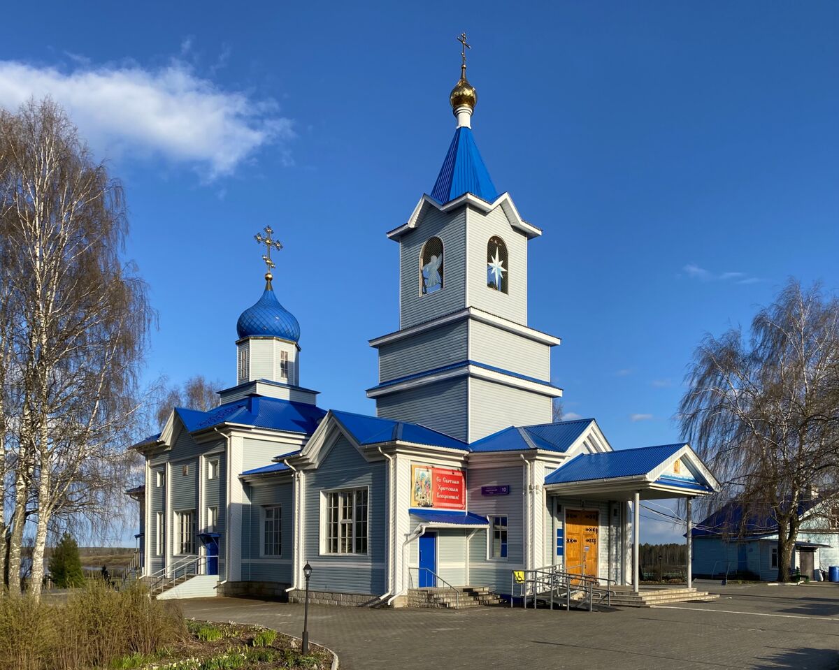 Церковь Казанской иконы Божией Матери в Кочпоне, Сыктывкар (Сыктывкар, город, Республика Коми). фасады, Вид с северо-запада