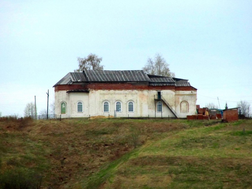 Семуково. Церковь Николая Чудотворца. фасады, вид с севера