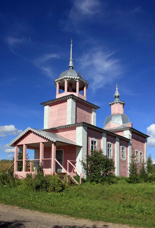 Каргорт. Часовня Петра и Павла. фасады, Вид с запада