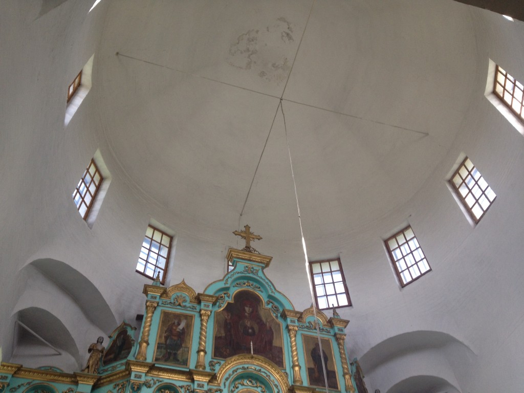 Церковь Вознесения Господня, Ыб (Сыктывдинский район, Республика Коми). интерьер и убранство