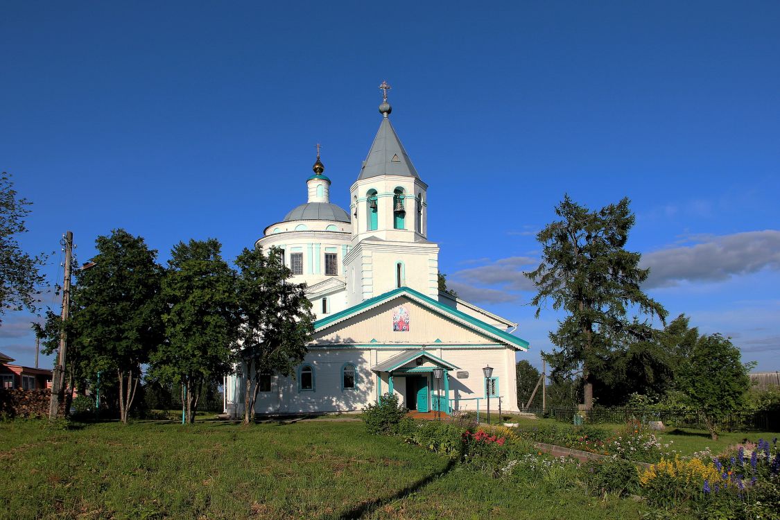 Церковь Вознесения Господня, Ыб (Сыктывдинский район, Республика Коми). фасады