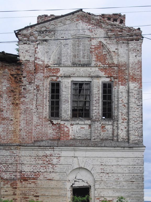 Церковь Михаила Архангела, Гам (Усть-Вымский район, Республика Коми). архитектурные детали